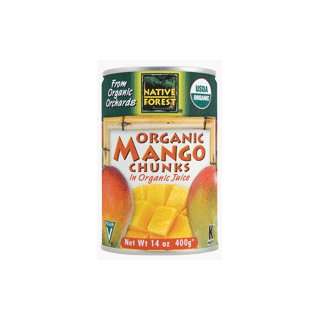 Native Forest Mango Chunks 14 oz. (Pack of 12)  Grocery 