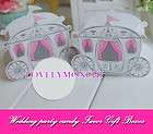   Gorgeous Carriage Wedding Party Candy Box Favor Gift Boxes  