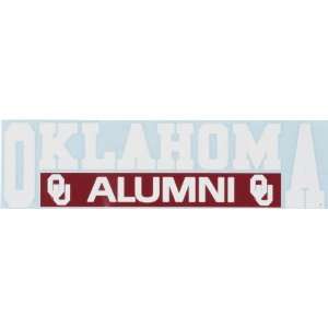 Oklahoma Sooners Alumni Decal 