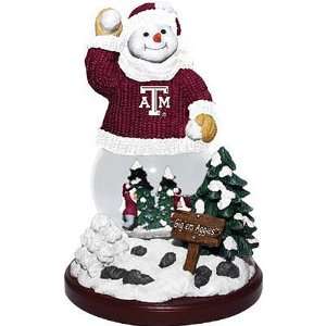  Texas A&M Aggies Snowfight Figurine