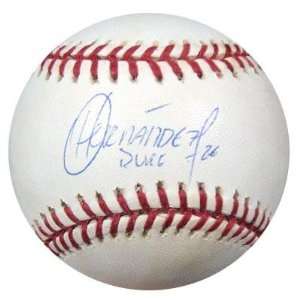 Signed Orlando Hernandez Baseball   PSA DNA #J78947   Autographed 