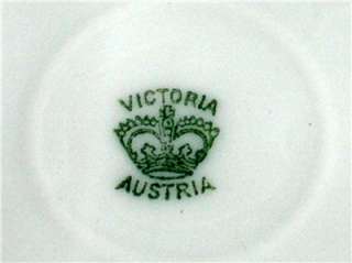 Austria Victoria Bone China Chintz Rose Bread Plates  