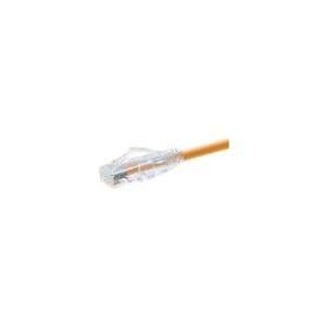   Oncore Clearfit CAT6 Patch Cable, Orange, Snagless, 1FT Electronics