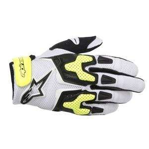  Alpinestars SMX 3 Air Gloves   Small/Black/White/Yellow 