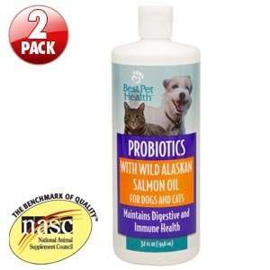  Best Pet HealthTM Probiotics with Wild Salmon Oil 2 pack 