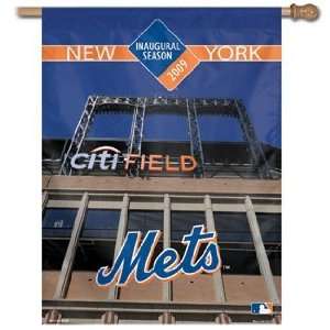    New York Mets Banner 2009 Citi Field Stadium