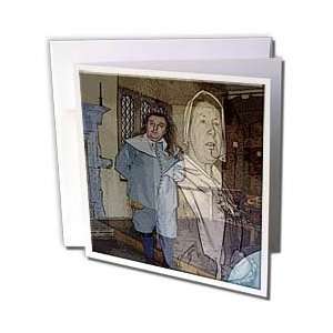   Ghostly Apparition   Greeting Cards 12 Greeting Cards with envelopes