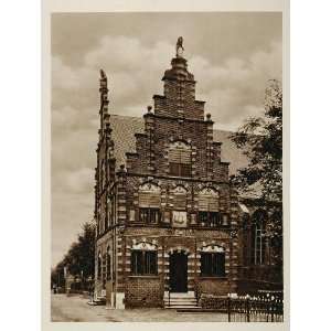  c1930 Town Hall Raadhuis Graft Holland Architecture 