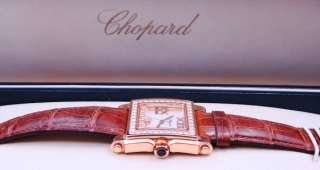 Ladies Chopard Happy Sport 7 Diamonds 18K Rose Gold Watch  