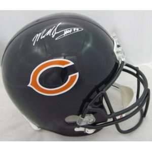 Mike Singletary Signed Chicago Bears Full Size Helmet 