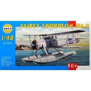   Swordfish Mk II 3 SeACMr Floatplane 1/48 Smer Models Toys & Games