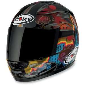 Suomy Spec 1R Dark City Full Face Motorcycle Helmet Multi XXL KTSP0008 