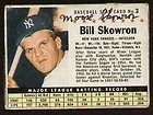 Bill Skowron signed autographed 1961 Post Cereal No. 3