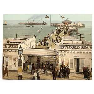   Reprint of The pier, Clacton on Sea, England