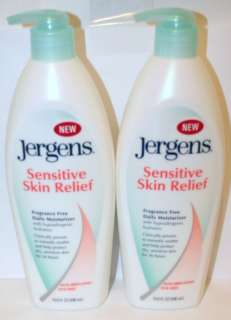 Jergens Sensitive Skin Relief Fragrance Free  