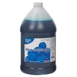   Ready to Use Blue Raspberry Sno Treat Syrup 4   1 Gallon Jugs / CS