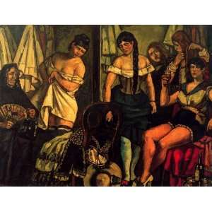  Hand Made Oil Reproduction   José Gutiérrez Solana   24 