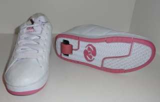 Heelys Womens Skate Shoes 7238 White/Pink Size 9 M  