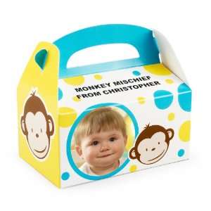 Mod Monkey Personalized Empty Favor Boxes
