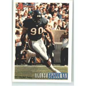  1993 Bowman #265 Alonzo Spellman   Chicago Bears (Football 