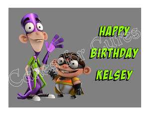 Fanboy and Chum Chum edible cake topper frosting sheet  