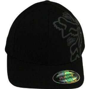 Fox Racing Slapstick Youth Boys Flexfit Casual Wear Hat/Cap   Black 