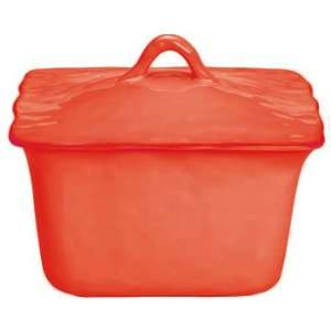 Skyros Designs Cantaria Square Covered Casserole   Poppy Red  