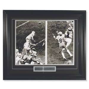  Autographed Roger Staubach Hail Mary Print   Frontgate 