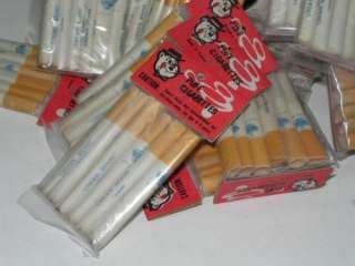 24 PACKS VINTAGE TOY FAKE PUFFY CIGARETTES  