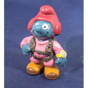  The Smurfs Smurf Skydiver Pvc Figure Toys & Games