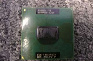 Intel Pentium M CENTRIO SL7S9 1.86GHZ LAPTOP CPU 750  