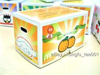 Sanrio Orange Cinnamoroll McDonalds Plush Doll Toy 3.4  