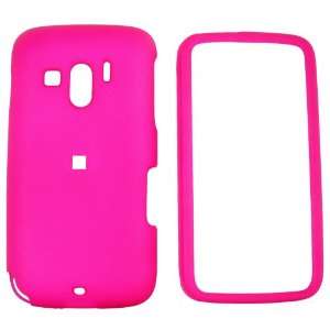  For TMobile HTC Touch Pro 2 Rubberized Case Hot Pink 