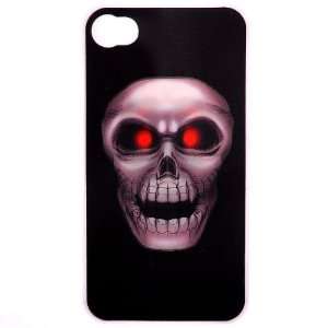  3D Hard Case with Skull Heads for iPhone 4 Everything 