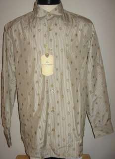 Tommy Bahama Silk L/S Dress Shirt Medium NWT $138 P  