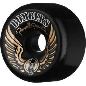  Powell Bomber Iii 85a 68mm Black Skate Wheels