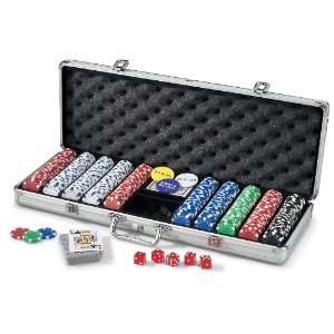  Professional 500 Pc. Poker Chip Set