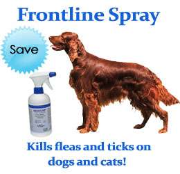 FRONTLINE Merial Dog & Cat Flea & Tick Spray 250 ml  