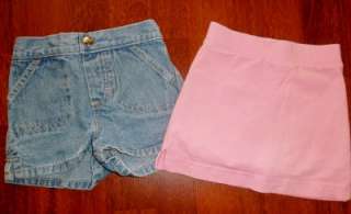 30 Items Baby Girl 3T Clothes Spring Summer Gymboree Shorts Shirts 