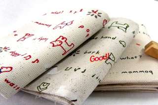 Canvas) Doggy Bark 3 Package Fabric Quilting Cotton  