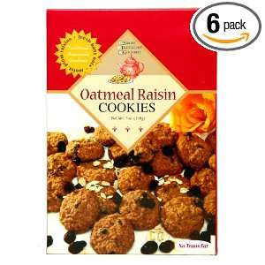 Simply Indulgent Gourmet Traditional Basic Oatmeal Raisin Cookies, 7 