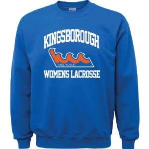  Kingsborough Community College Wave Royal Blue Womens Lacrosse 