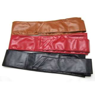   Wrap Around Tie Corset OBI Cinch Waist Belt Band 3 Colors  