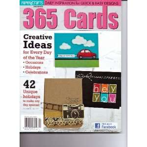  365 CARDS Magazine. Daily Inspiration For Quick & Easy 