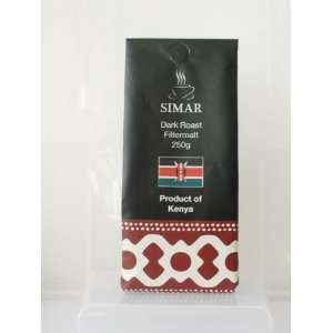 Simar Coffee   Dark Roast   8.8 Oz (2 Pack)   Premium Kenyan Coffee