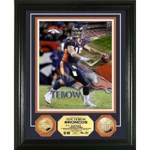 Tim Tebow 24KT Gold Coin Photo Mint 