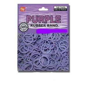 color rubber band PURPLE pony tail holder braid hair holder girl baby 