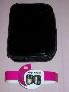 x1~2 Vinyl Pouch purse school makeup cosmetic bag NEW  