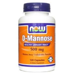  Now Foods  D Mannose, 500mg, 120 capsules Health 