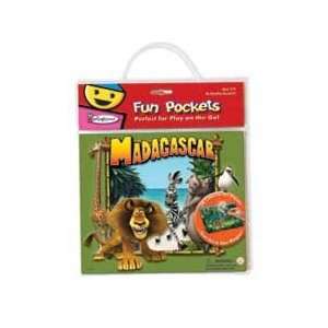  Madagascar Colorforms Fun Pocket Toys & Games